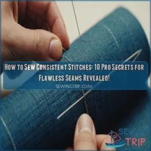 how to sew consistent stitches