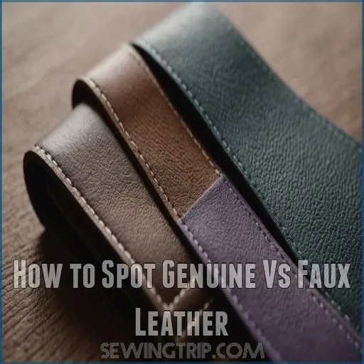 How to Spot Genuine Vs Faux Leather