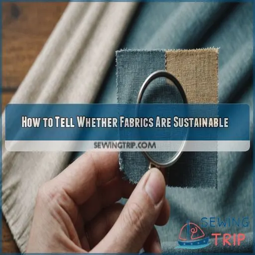 How to Tell Whether Fabrics Are Sustainable