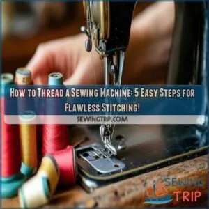 how to thread a sewing machine