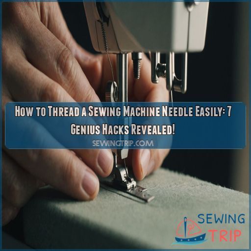 how to thread a sewing machine needle easily – tips & tricks