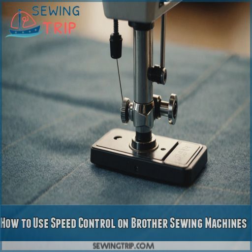 How to Use Speed Control on Brother Sewing Machines