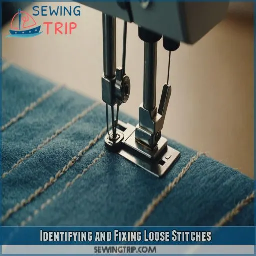 Identifying and Fixing Loose Stitches