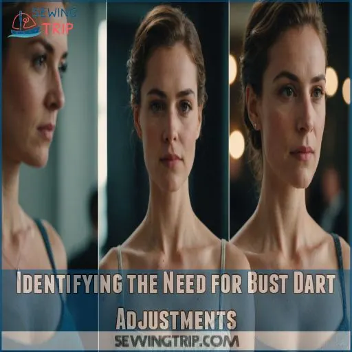 Identifying the Need for Bust Dart Adjustments