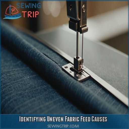 Identifying Uneven Fabric Feed Causes Identifying Uneven Fabric Feed Causes