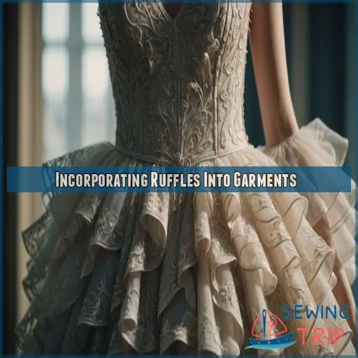 Incorporating Ruffles Into Garments