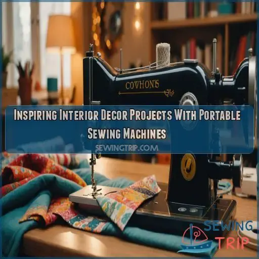 Inspiring Interior Decor Projects With Portable Sewing Machines