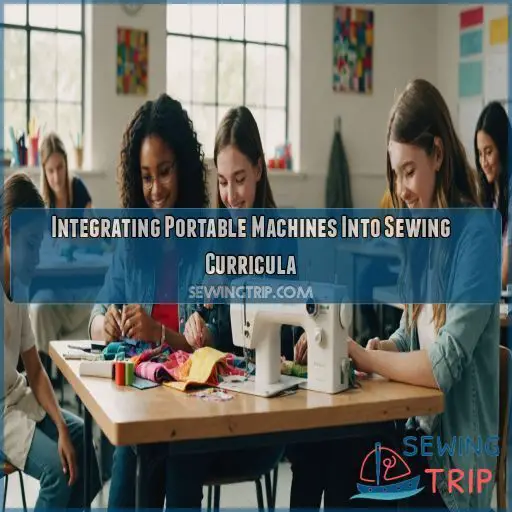 Integrating Portable Machines Into Sewing Curricula