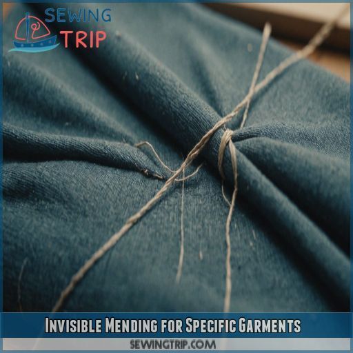 Invisible Mending for Specific Garments Invisible Mending for Specific Garments