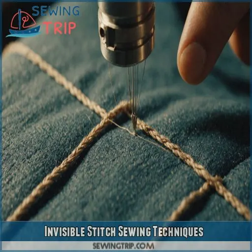 Invisible Stitch Sewing Techniques