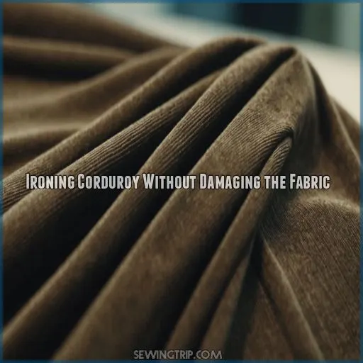 Ironing Corduroy Without Damaging the Fabric