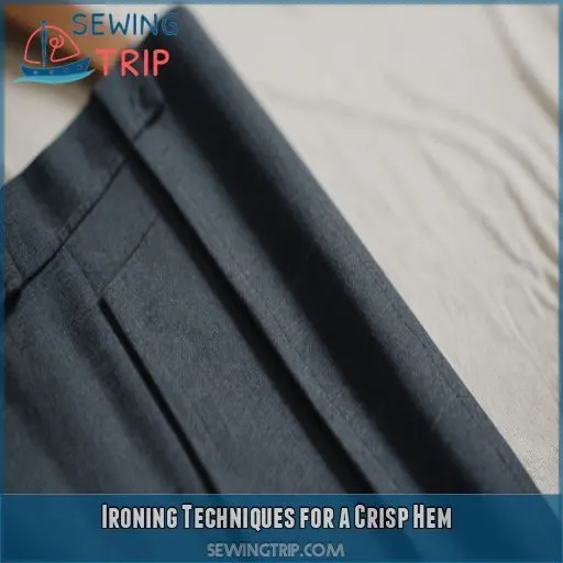 Ironing Techniques for a Crisp Hem