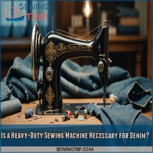 Is a Heavy-Duty Sewing Machine Necessary for Denim