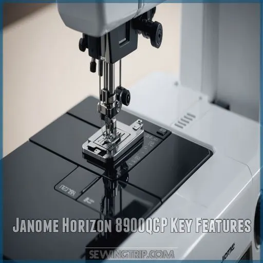 Janome Horizon 8900QCP Key Features