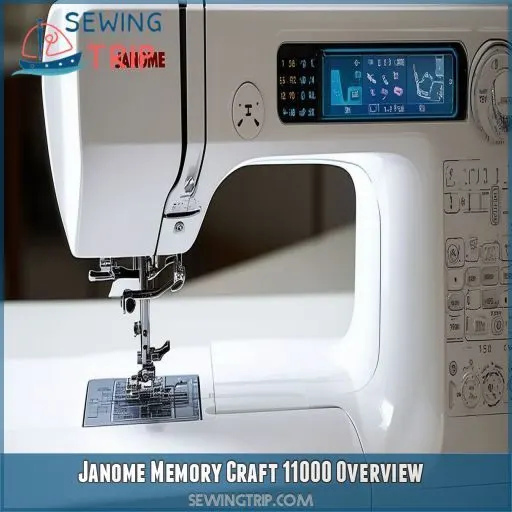 Janome Memory Craft 11000 Overview