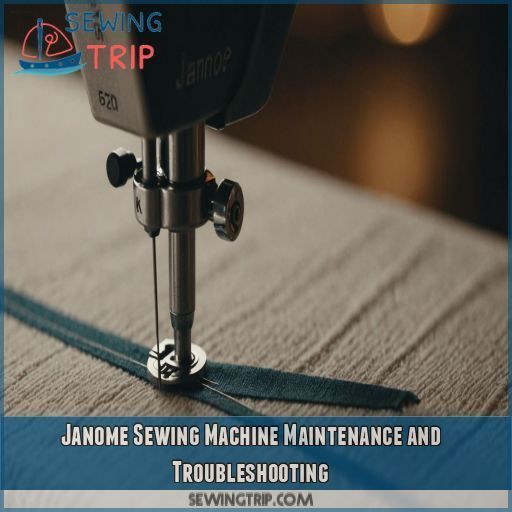 Janome Sewing Machine Maintenance and Troubleshooting Janome Sewing Machine Maintenance and Troubleshooting