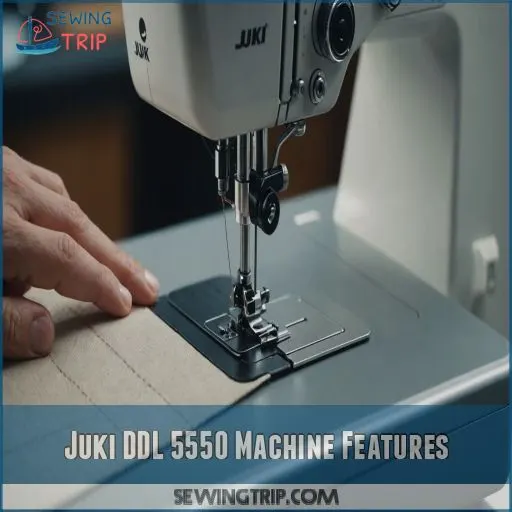 Juki DDL 5550 Machine Features