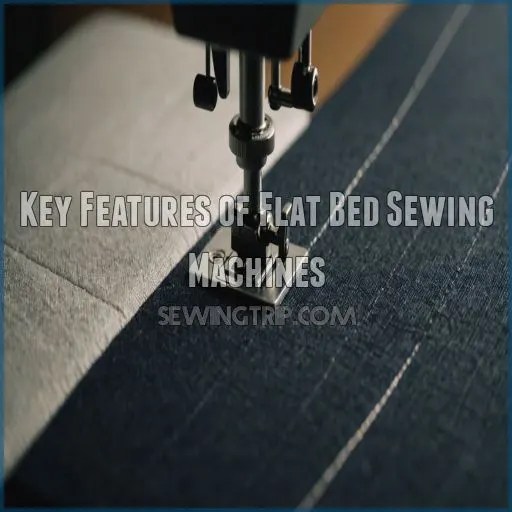 Key Features of Flat Bed Sewing Machines