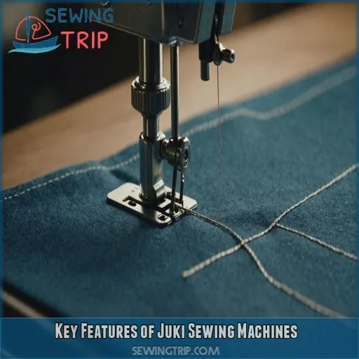 Key Features of Juki Sewing Machines