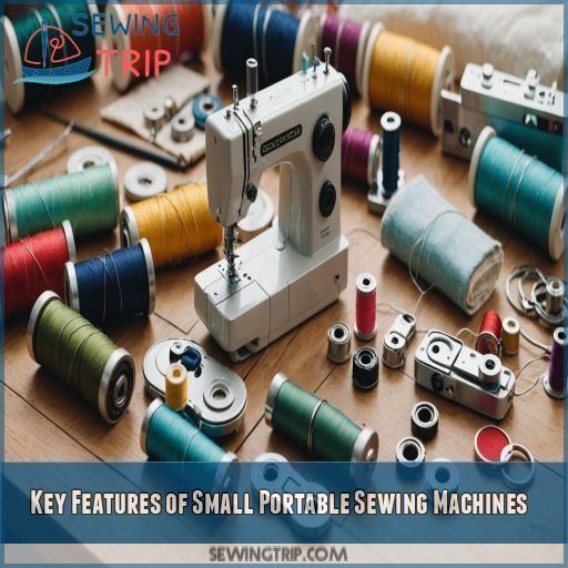 Key Features of Small Portable Sewing Machines Key Features of Small Portable Sewing Machines