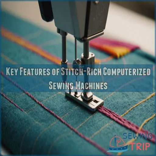 Key Features of Stitch-Rich Computerized Sewing Machines