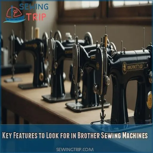 Key Features to Look for in Brother Sewing Machines