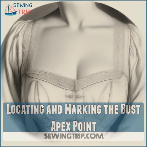 Locating and Marking the Bust Apex Point Locating and Marking the Bust Apex Point