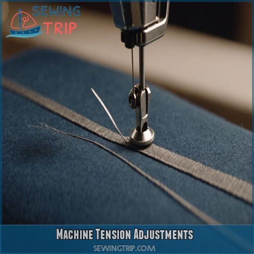 Machine Tension Adjustments Machine Tension Adjustments
