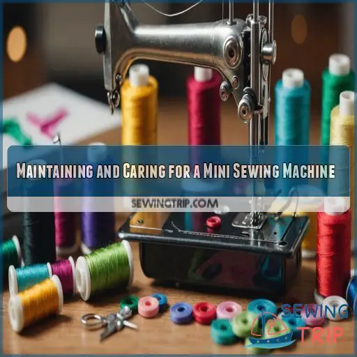 Maintaining and Caring for a Mini Sewing Machine