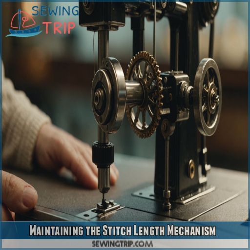 Maintaining the Stitch Length Mechanism