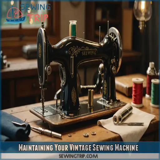Maintaining Your Vintage Sewing Machine Maintaining Your Vintage Sewing Machine