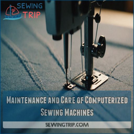 Maintenance and Care of Computerized Sewing Machines