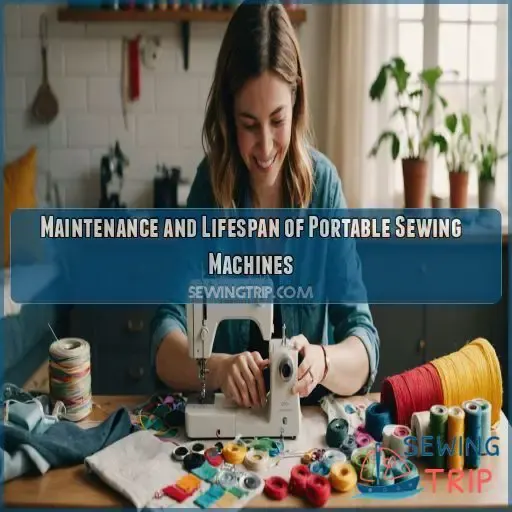 Maintenance and Lifespan of Portable Sewing Machines