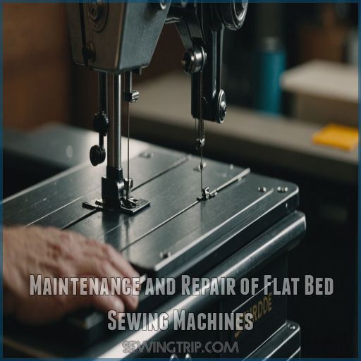Maintenance and Repair of Flat Bed Sewing Machines Maintenance and Repair of Flat Bed Sewing Machines