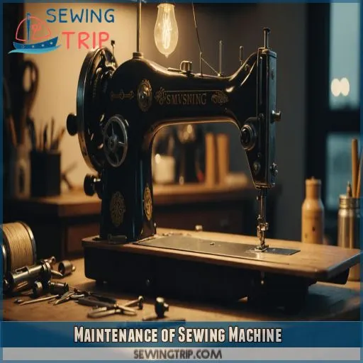 Maintenance of Sewing Machine