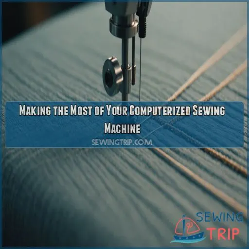 Making the Most of Your Computerized Sewing Machine