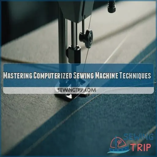 Mastering Computerized Sewing Machine Techniques