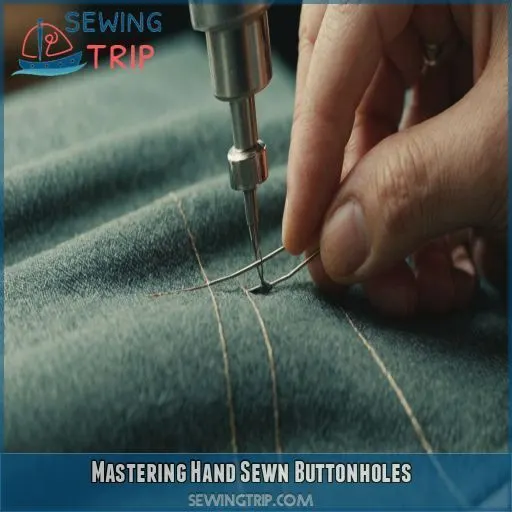 Mastering Hand Sewn Buttonholes