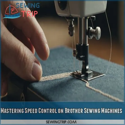 Mastering Speed Control on Brother Sewing Machines