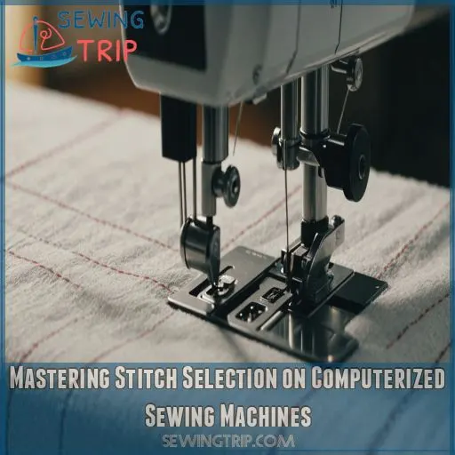 Mastering Stitch Selection on Computerized Sewing Machines