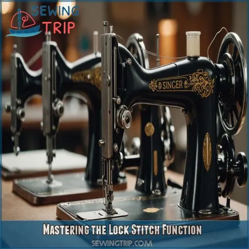 Mastering the Lock Stitch Function