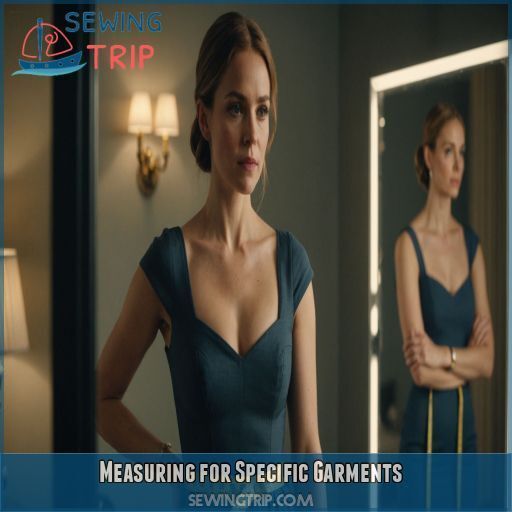 Measuring for Specific Garments Measuring for Specific Garments
