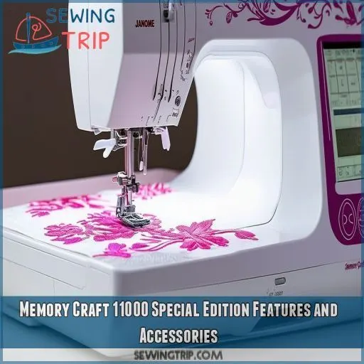 Memory Craft 11000 Special Edition Features and Accessories