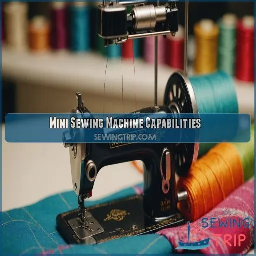 Mini Sewing Machine Capabilities