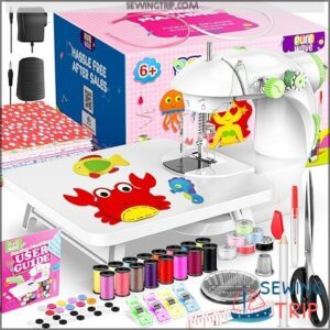 Mini Sewing Machine with 123