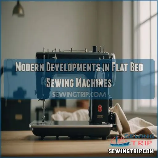 Modern Developments in Flat Bed Sewing Machines