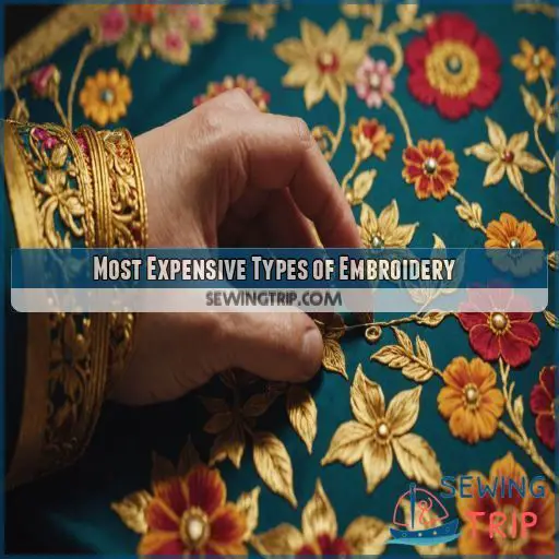 Most Expensive Types of Embroidery