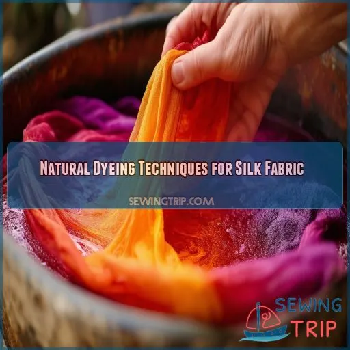 Natural Dyeing Techniques for Silk Fabric