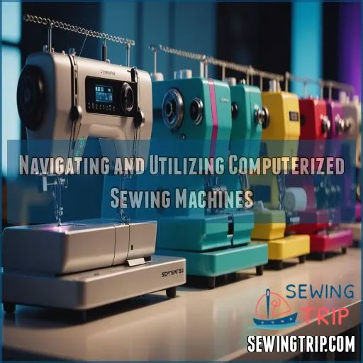 Navigating and Utilizing Computerized Sewing Machines