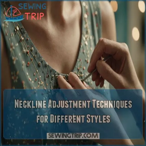 Neckline Adjustment Techniques for Different Styles